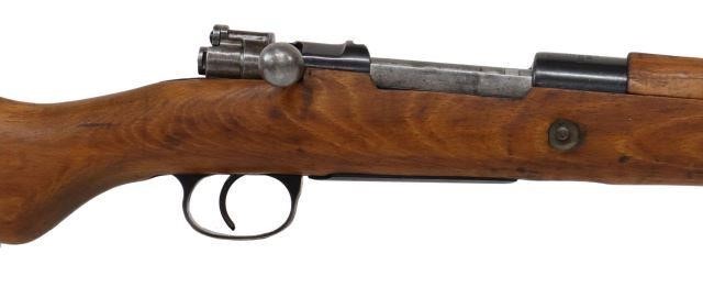 Appraisal: Turkish Model Mauser rifle x mm caliber bolt action barrel