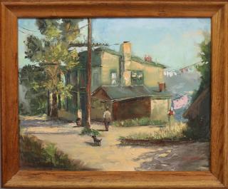 Appraisal: Robert Graham Robert Graham Missouri - oil on board painting