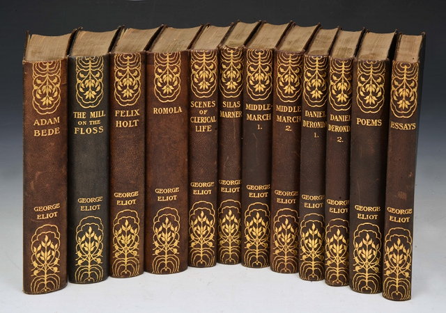 Appraisal: ELIOT George A Set of Novels The Warwick Edition Blackwood