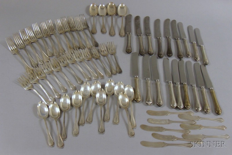 Appraisal: Towle Sterling Partial Flatware Service Dorothy Bradford pattern including approx