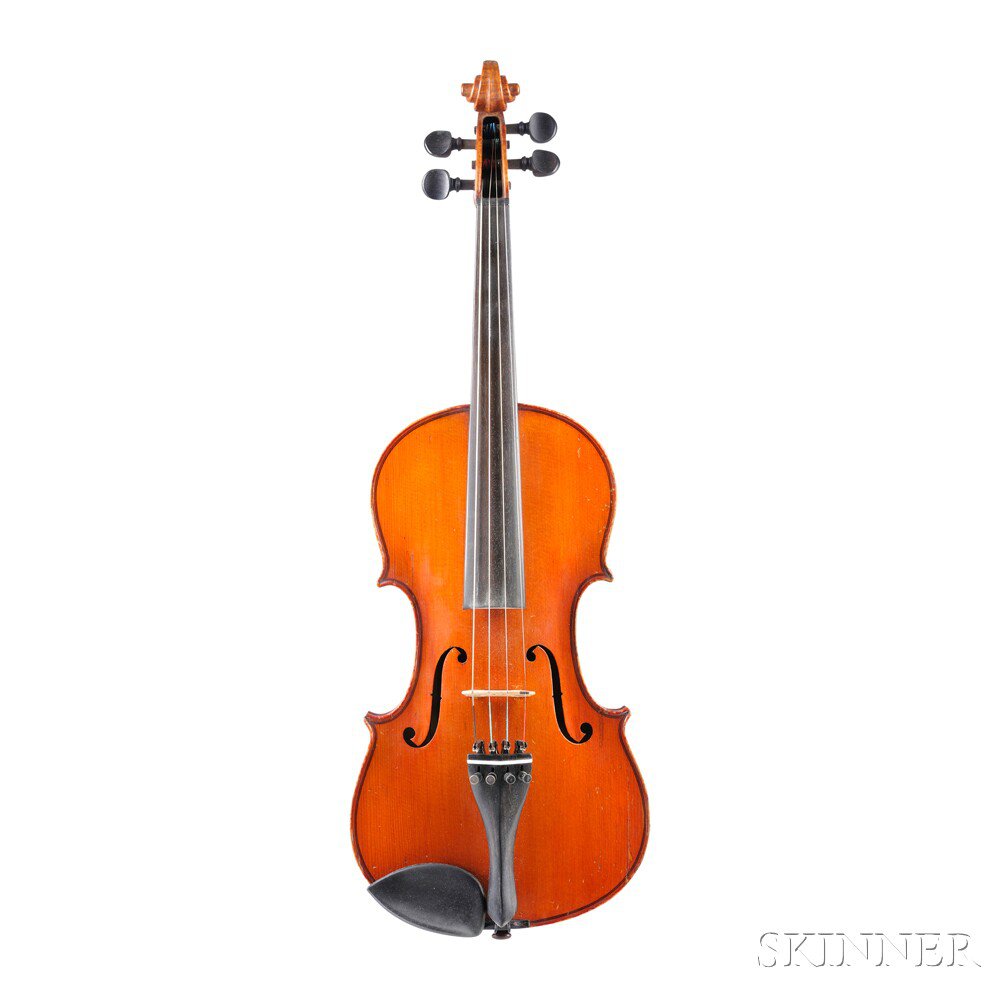 Appraisal: Modern Violin labeled VUILLAUME A PARIS length of back mm