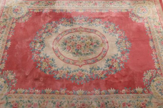 Appraisal: AUBUSSON-STYLE RUG - App ft in x ft in Sold