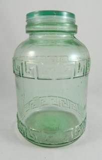 Appraisal: Fruit jar Fruit jar- base marked 'Safety Valve Patd May