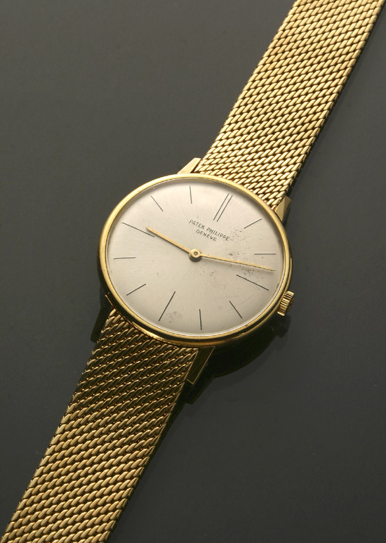 Appraisal: Gentleman's -Karat Yellow-Gold -Jewel Manual-Wind Wristwatch Patek Philippe Calatrava Swiss