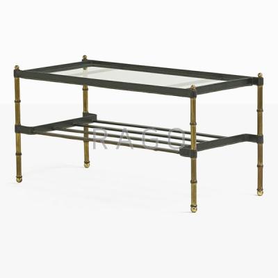 Appraisal: JACQUES ADNET Coffee table Condition Report