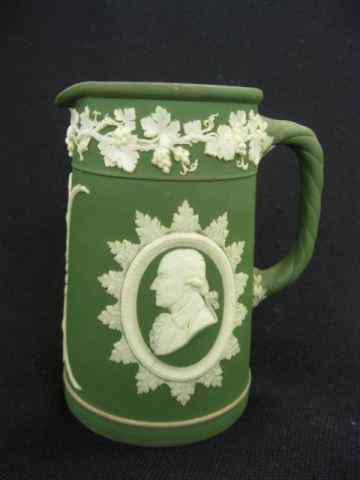 Appraisal: Wedgwood Jasperware ''Portrait'' Pitcher medallions of George Washington Josiah Wedgwood