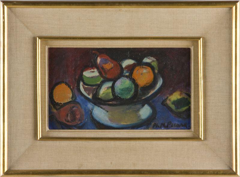 Appraisal: Philippe-Marie Picard Fr - Still LIfe oil on canvas signed