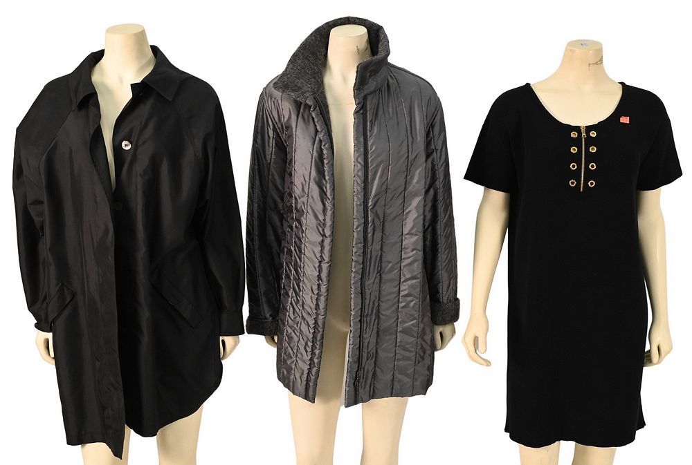 Appraisal: Three Piece Lot of Designer Sportswear to include a black