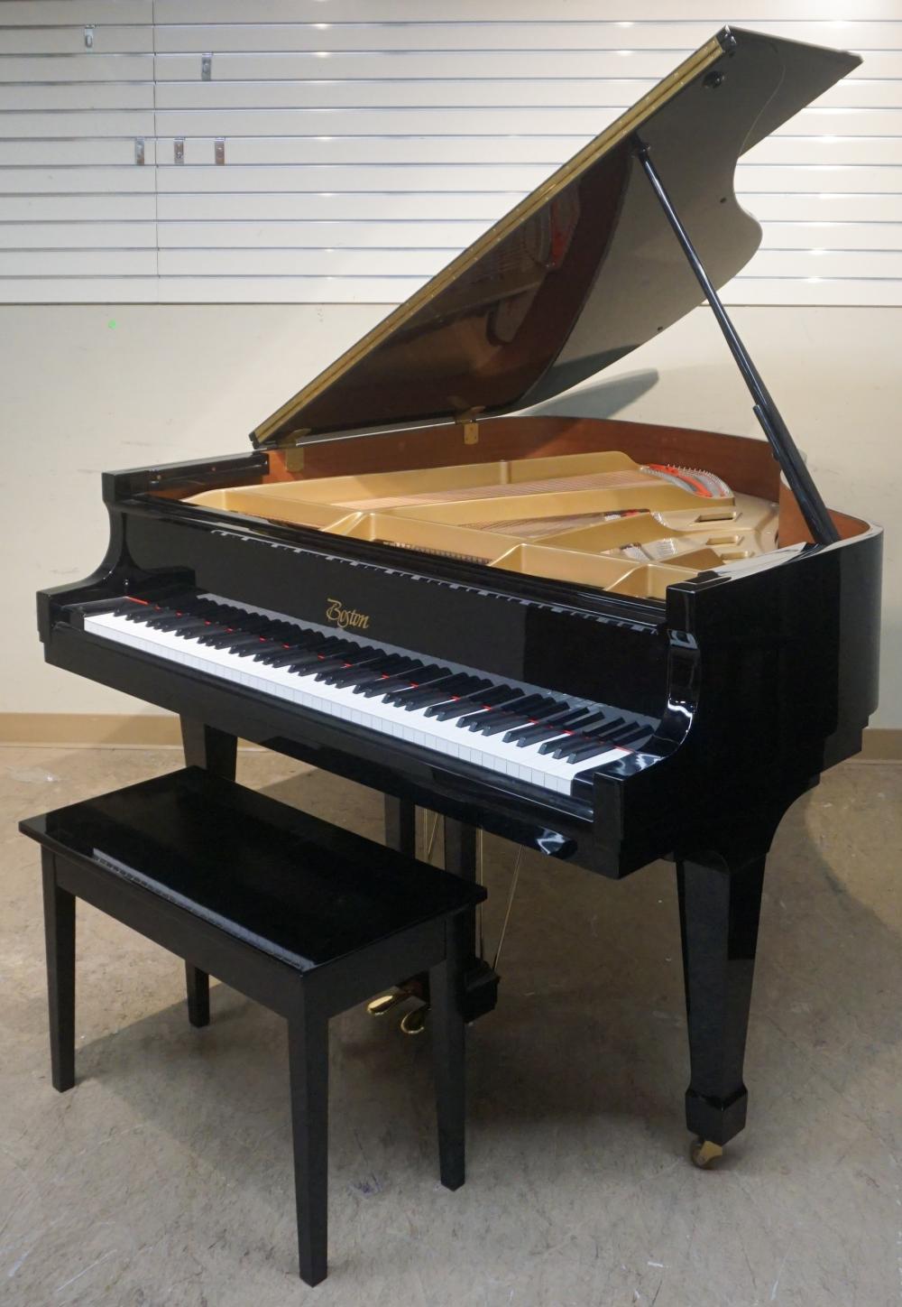 Appraisal: Boston Ebonized Baby Grand Piano Model no -