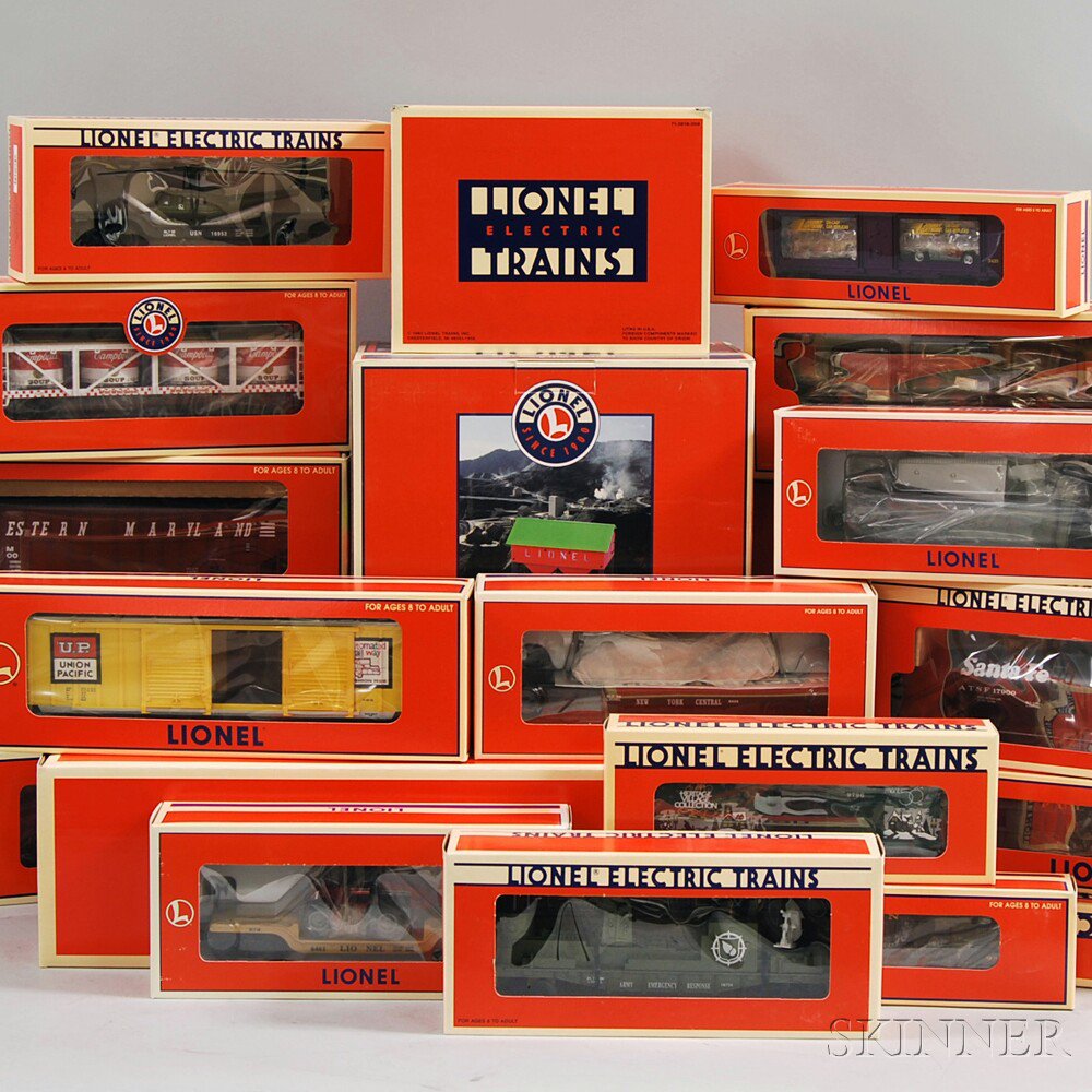 Appraisal: Set of Twenty-two Lionel O Gauge Model Trains and Accessories