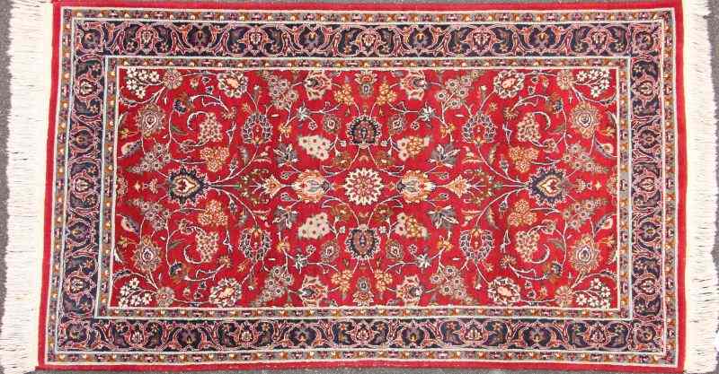 Appraisal: Contemporary Oriental Rugtabriz style with all over floral scrolled design