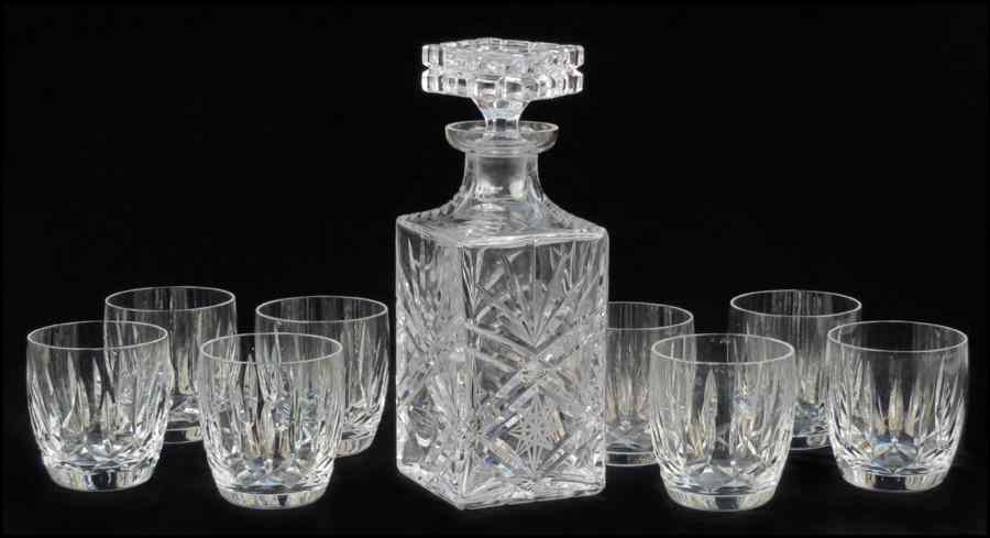 Appraisal: SET OF EIGHT WATERFORD CRYSTAL OLD FASHIONED GLASSES Together with