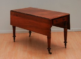 Appraisal: A large th century Australian cedar pembroke table