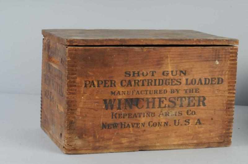 Appraisal: Winchester New Rival -Gauge Shotgun Box Description count - shot