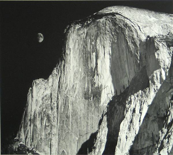 Appraisal: Robert Werling American born Half Dome Yosemite s- s Gelatin