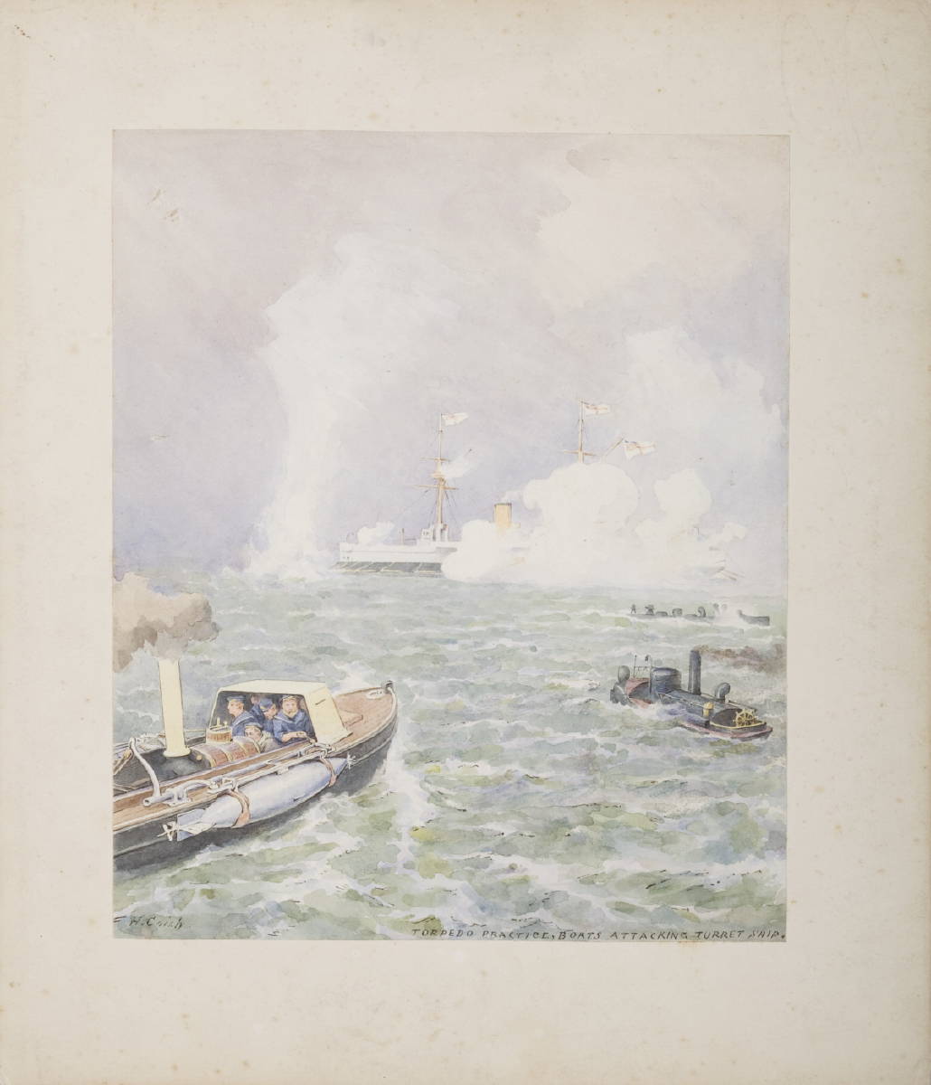 Appraisal: HARRY COISH BRITISH ACT LATE NINETEENTH CENTURY TORPEDO PRACTICE CIRCA