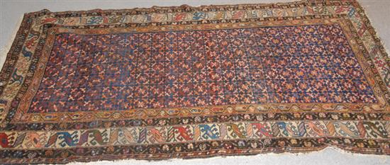 Appraisal: An Antique Rug Worn ' x '