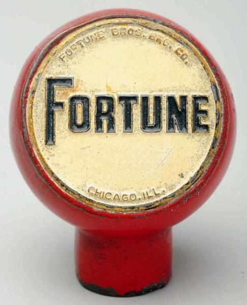 Appraisal: Fortune Beer Embossed Tap Knob Scratching and wear throughout Rare