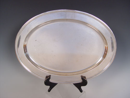 Appraisal: INCH TIFFANY CO STERLING SERVING TRAY Measures '' x ''