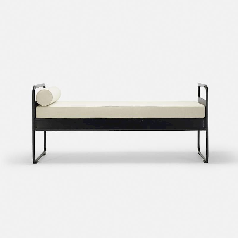 Appraisal: Jean Prouve bed no for the Lycee Fabert Metz Jean