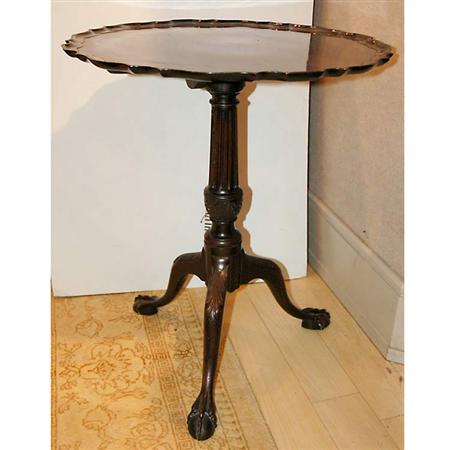 Appraisal: George III Tilt-Top Table Estimate -