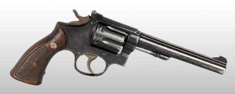 Appraisal: Smith Wesson Model K- Revolver Pistol Description CAL Early S