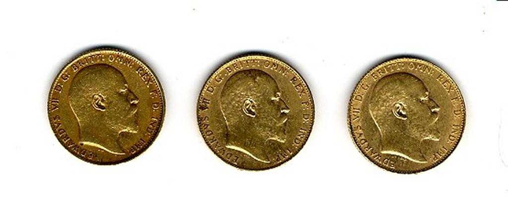 Appraisal: EDWARD VII SOVEREIGN AND