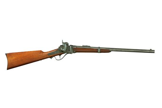 Appraisal: SHARPS PERCUSSION RIFLE New Model Carbine caliber '' round barrel