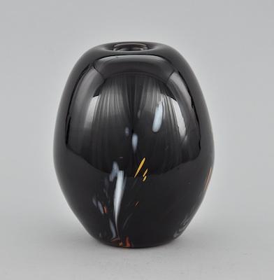 Appraisal: Dominick Labino American - Blown in a dark ruby glass