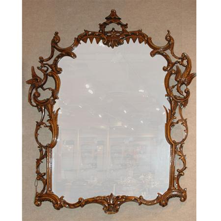 Appraisal: George III Style Stained Pine Mirror Estimate -