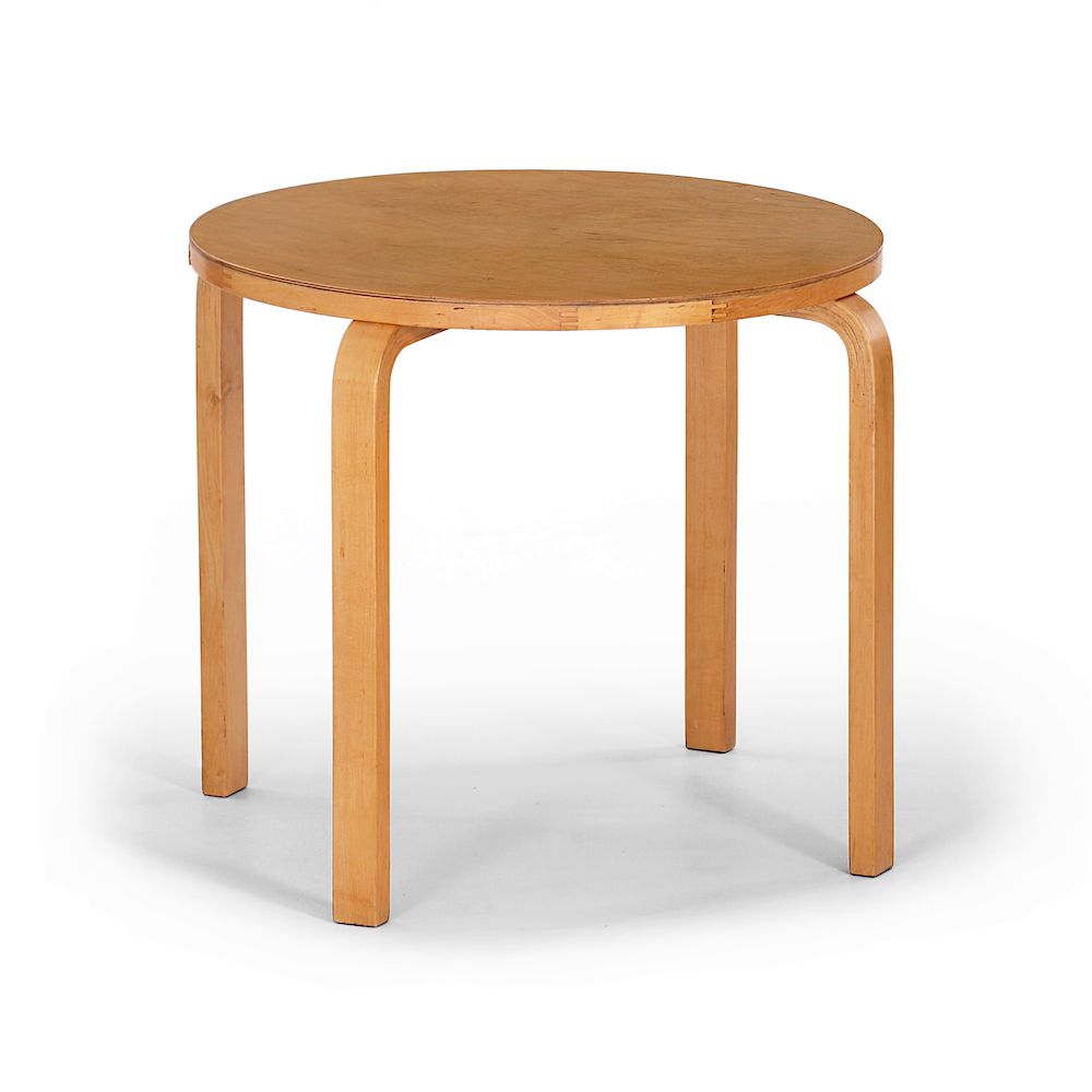 Appraisal: Alvar Aalto s edition of Alvar Aalto's round coffee table