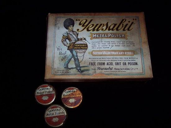 Appraisal: A box containing a quantity of unopened tins of Yewsabit