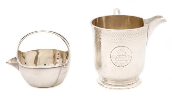 Appraisal: n English Silver Sauce Cup Edward Ker Reid London having