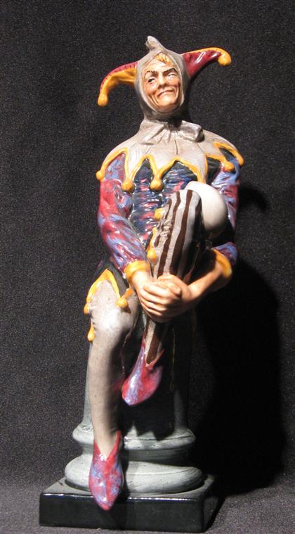 Appraisal: Royal Doulton figure Jester HN H in PROVENANCE The Property