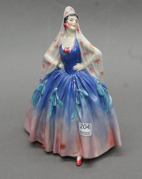 Appraisal: A Royal Doulton figure of 'Modena' painted title and HN