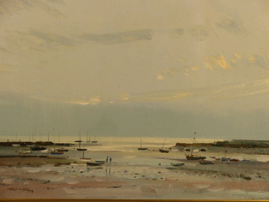 Appraisal: Robert King 'Morning Light on The Estuary' Signed and dated