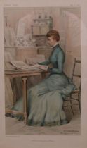 Appraisal: A Lithograph of HRH The Princess Of Wales from Vanity