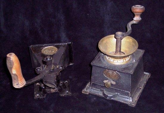 Appraisal: A Bullock peppermill and a coffee mill grinder