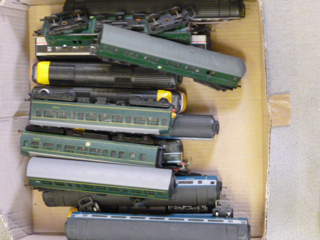 Appraisal: Playworn trains by Hornby including B R Intercity S R