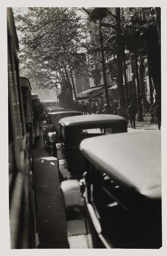 Appraisal: KRULL GERMAINE - Untitled Parisian street scene Silver print x