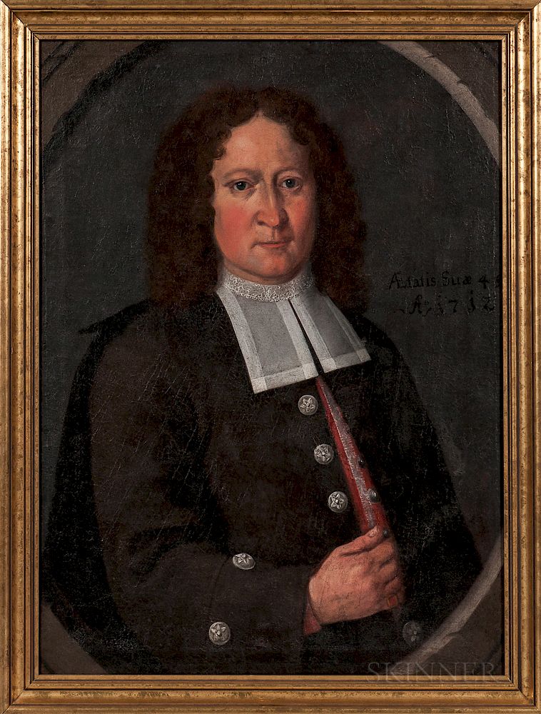 Appraisal: Dutch School Early th Century Portrait of a Man in