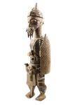 Appraisal: AFRICAN WOOD CARVING - Baule People Ivory Coast Blolo Bla