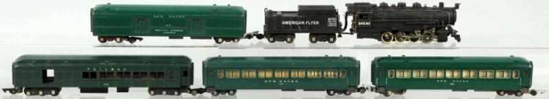 Appraisal: American Flyer No AC Passenger Train Set American S-gauge Includes