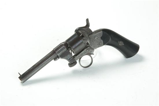 Appraisal: PINFIRE REVOLVER Marked ''Mariette '' caliber six-shot cylinder '' octagonal-round