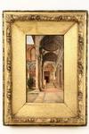 Appraisal: OOP - 'Cappella Piazza d San Croce Firenze' by Antoinetta