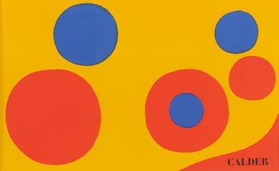 Appraisal: Derriere Le Miroir Cover designed by Alexander Calder Red Blue