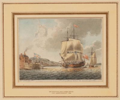 Appraisal: John Cleveley the Younger - Spithead with a view of