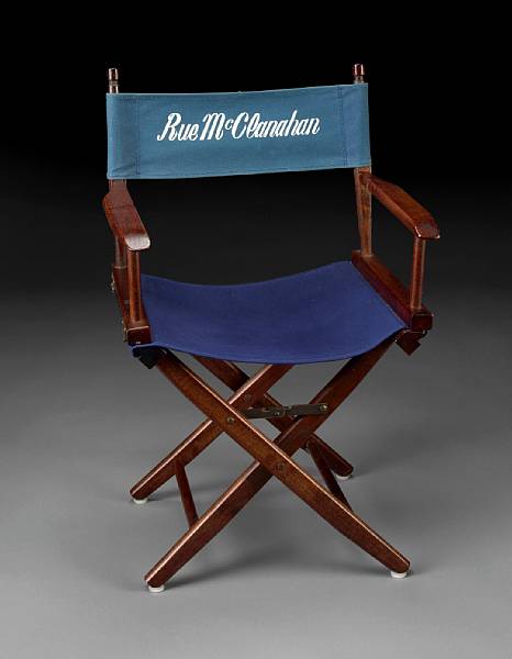 Appraisal: A Rue McClanahan director's chair s Of standard design with