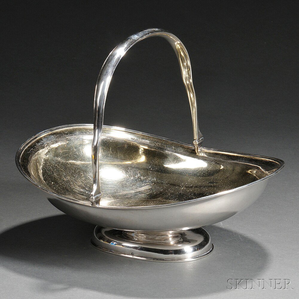 Appraisal: Russian Silver Basket St Petersburg c G M Okerblom maker