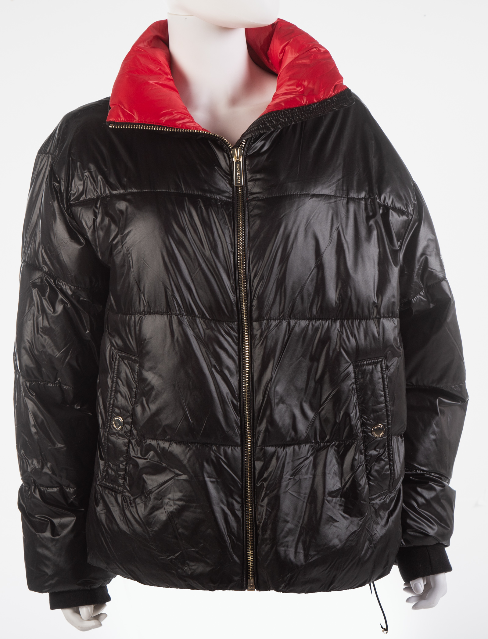 Appraisal: MICHAEL KORS BLACK PUFFER JACKET size L